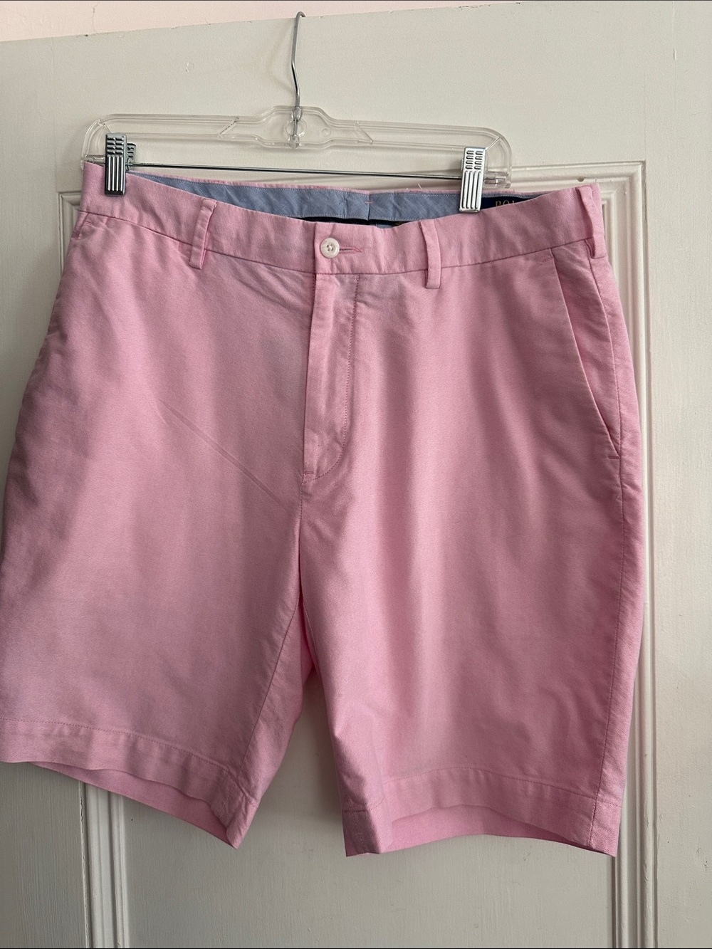 Ultimate preppy shorts Polo by Ralph Lauren Pink Flat Front Chino Shorts